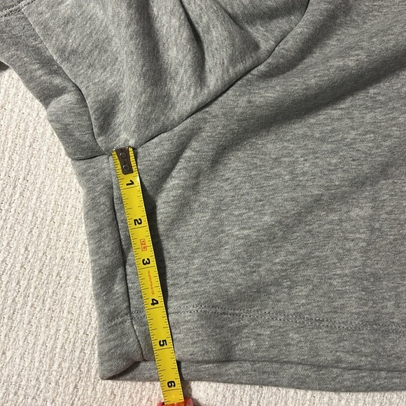 NIKE Women's Sportswear Jersey Shorts gray size 4X plus size standard fit NWT - Picture 9 of 10